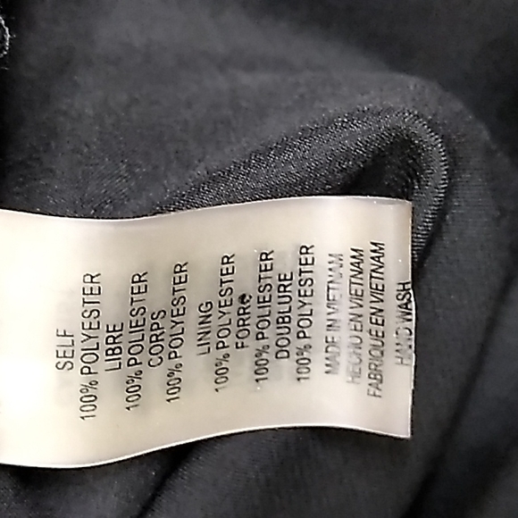 VINCE CAMUTO BLACK DRESS W/SEQUINS Ladies SZ 2 - Picture 10 of 11